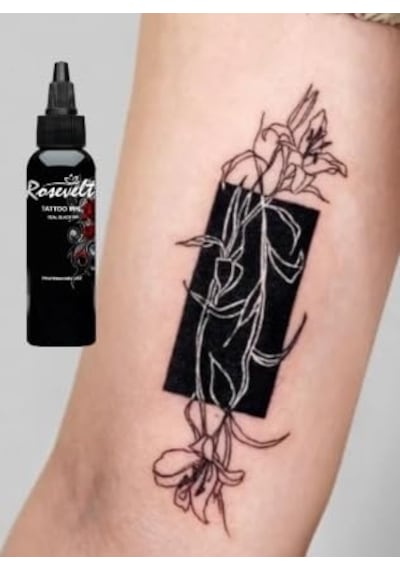Dövme Boyası 1 Oz 30 Ml Siyah Çizgisel