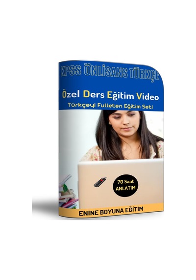 Enine Boyuna Kpss Önlisans Türkçe Özel Ders Eğitim Video Seti