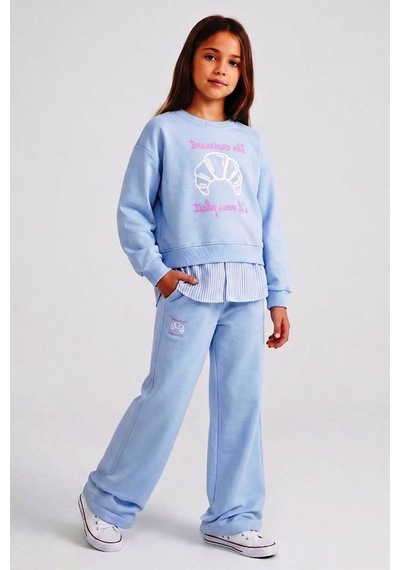Dmb Kids Kız Eşofman Takım 26kdmb0847 mavi