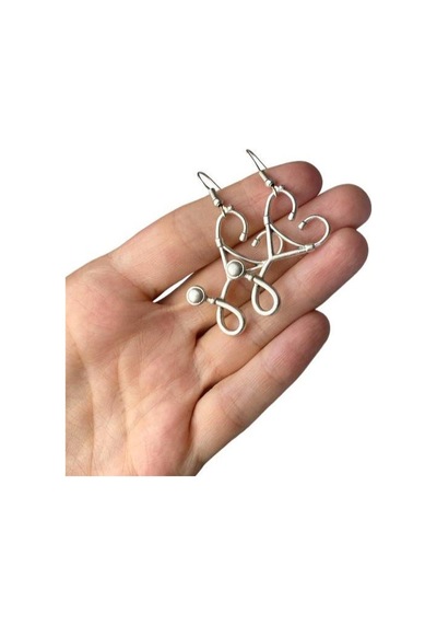 Sağlık Temalı Kalp Steteskop Küpe Hemşire / Doktor Küpe Çok Renkli