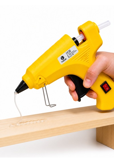 40w Silikon Tabancası Hızlı Isınan, 7 Mm Uyumlu 1 Adet Silikon Dahil