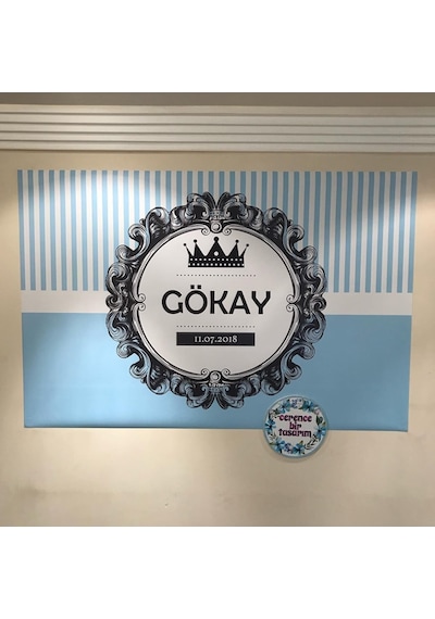 Doğum Günü Afişi-Hastane Odası Afişi-Bebek Arka Fon