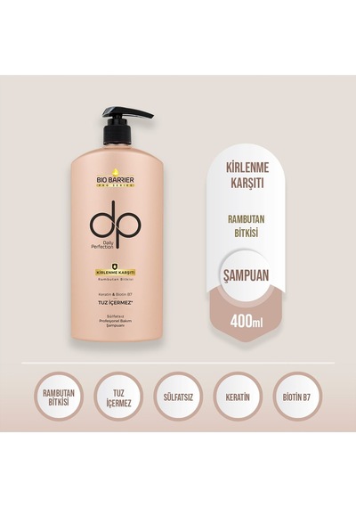 Dp Daily Perfection Bio Barrier Kirlenme Karşıtı Şampuan 400 ML