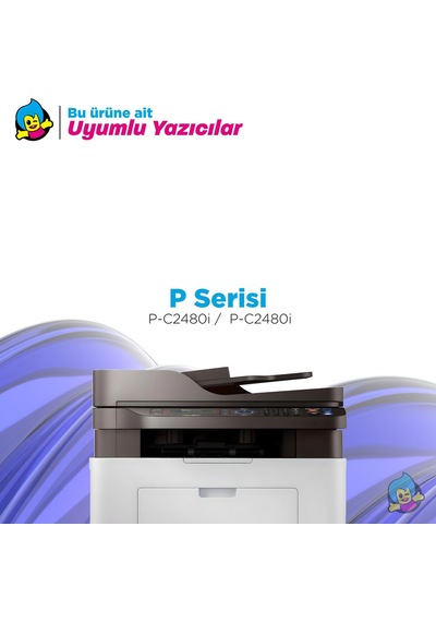 Utax Ck-8520 uyumlu Toner Seti / Siyah -mavi - Sarı - Kırmızı