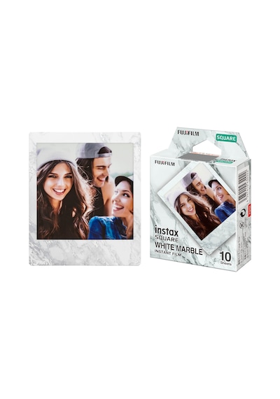 Instax Square WhiteMarble 10'lu Kare Özel Film
