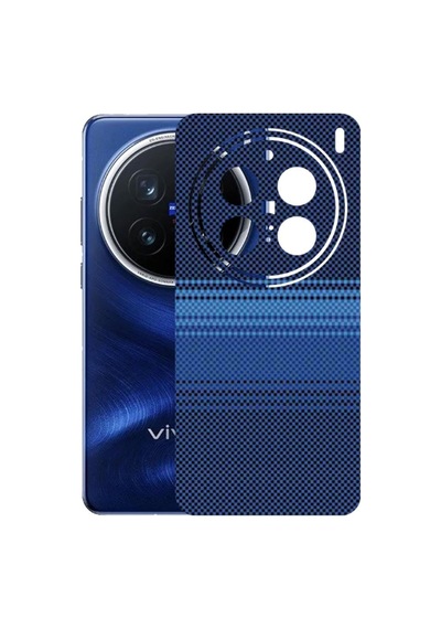 Kapps Vivo X200 Pro İle Uyumlu Rainbow Serisi Premium Arka Kapak Kaplama Kenarlar Yoktur