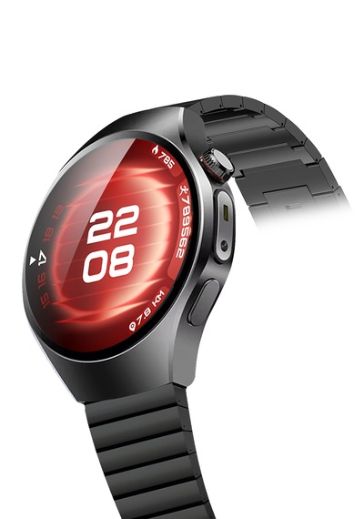 Spovan Titanium 2 42 MM EKG Nabız Tansiyon Ölçer Akıllı Saat (Distribütör Garantili)