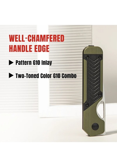 Kizer Mini Militaw Nitro-v G10 Kizerv 3634sa6 Kamp Çakısı Çok Renkli
