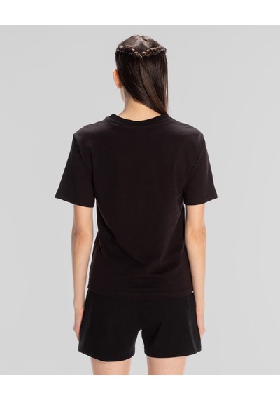 Kappa Sport Viola T.shirt Kadın Siyah Regular Tişört