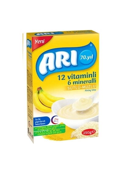 Arı Mama Pirinç Unu 250 Gr 6 Lı Karma Paket
