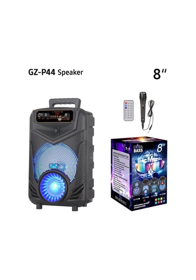 20w Bluetooth Hoparlör Kablolu Mikrofonlu Tws Özellikli Uzaktan Kumandalı Şarjlı Speaker