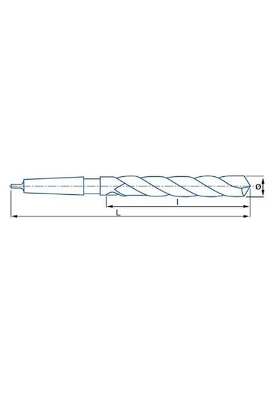 Fett 15,00x340mm Iat Dın1870/1 Hss Extra Uzun Konik Matkap Ucu