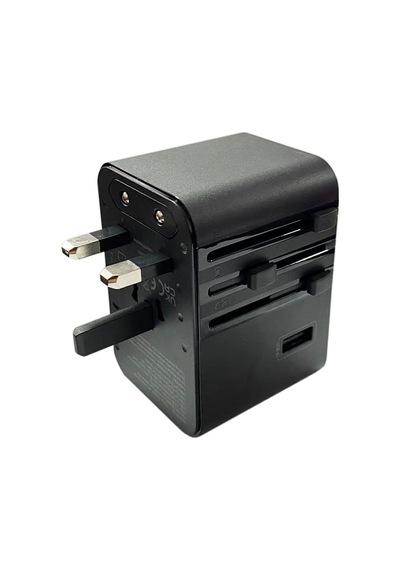 Lexroo 45w Şarj Cihazı Ve 2x Usb Ve 3x Type-c Girişli Universal Seyahat Adaptörü