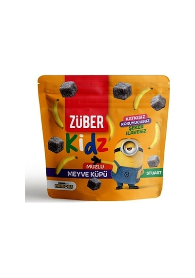 Züber Kidz Muzlu Meyve Küpü  49 G
