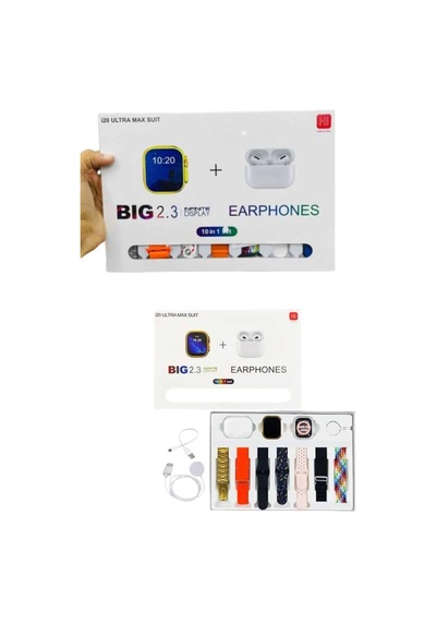 Akıllı Saat Bluetooth Kulaklık HBildirim Görme Sesli Görüşme  Çoklu Kordon