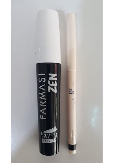Farmasi Zen Extension Lash Maskara + Asansörlü Göz Kalemi Siyah