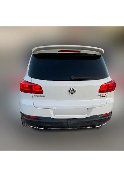 Volkswagen Tiguan 2009-2015 Boyalı Spoiler