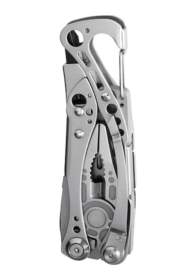 Leatherman Skeletool Stainless Çok Amaçlı Kamp Çakı Gri