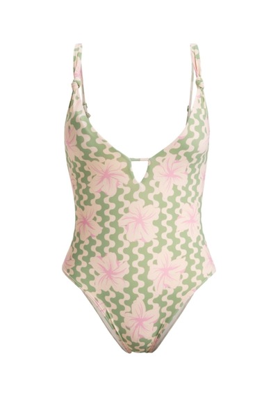 Roxy Roxy Hibiscus Daze One Piece Kadın Mayo Ghz5 Çok Renkli