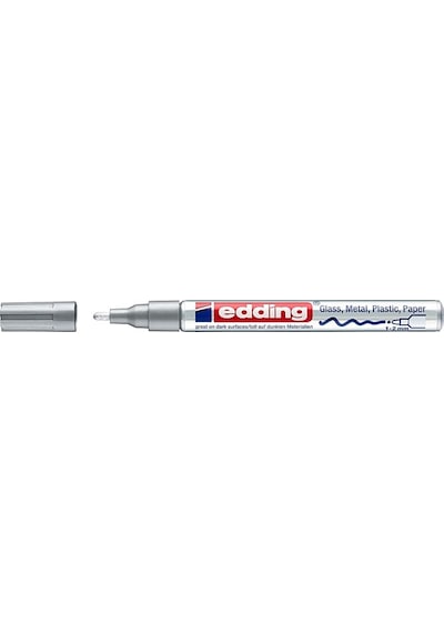 Edding 751 Hobi Sanat Kalemi - 1-2 Mm - Gümüş