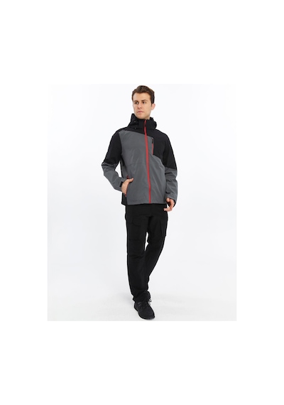 Mapamyumco Windbreaker Erkek Ceket - Füme