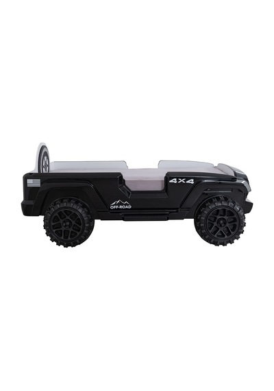 Arabalı Yatak, Jeep Lüx Ledli Arabalı Yatak - Kırmızı
