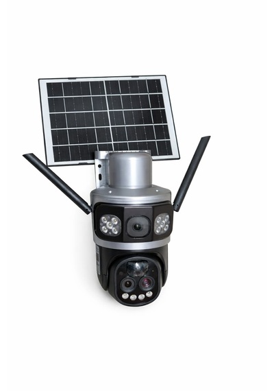 Centech Okam 3033 4g Sim Kartlı Solar Güvenlik Kamerası 10x Zoom Uzağı Yakına Getiren Güç