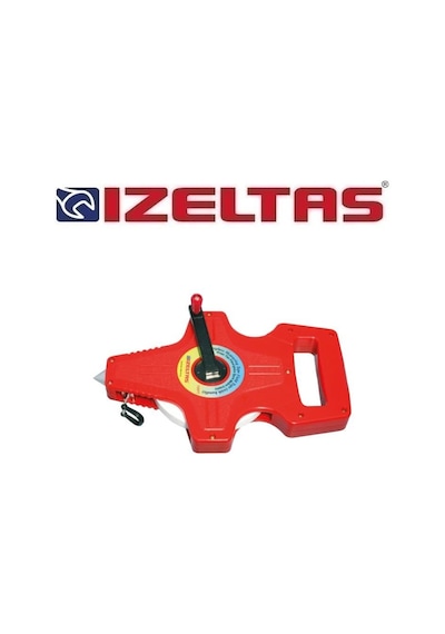 İzeltaş 50 Metre Arazi Tip Saplı Şerit Metre 1 M - 4 M
