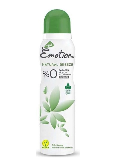Emotion Natural Breeze Kadın Sprey Deodorant 150 ML