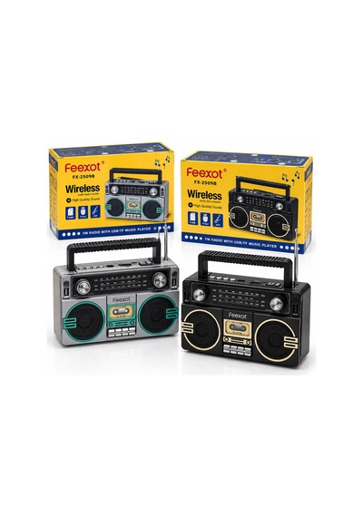 Pl-4729 Şarjlı - Hoparlör Bluetooth İbreli Fm Radyo Mp3 Usb - Tf Player Speaker Fx-2509b 5705