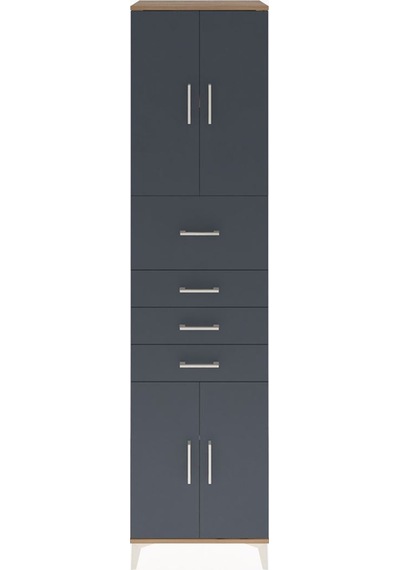 Hyperion Dolap 3 Raflı 4 Çekmeceli 4 Kapaklı 60x44x243 Çam-an... Çam Hyperion Dolap 3 Raflı 4 Çekmeceli 4 Kapaklı 60x44x243 Çam-an... Çam