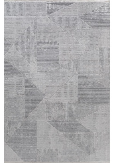 Gabardin Jade 7013 Gri Serisi Triko Akrilik Salon Oturma Yatak Odası Halısı Gri
