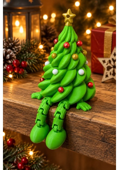 Hareketli Noel Ağacı Figürlü Dekoratif Süs Diğer