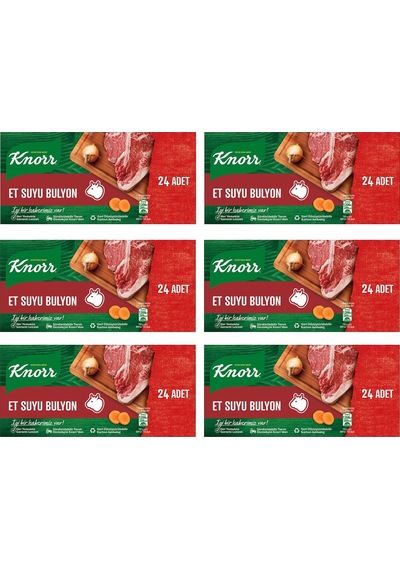 Knorr Et Suyu Bulyon 24 Lü 240 Gr X 6 Adet