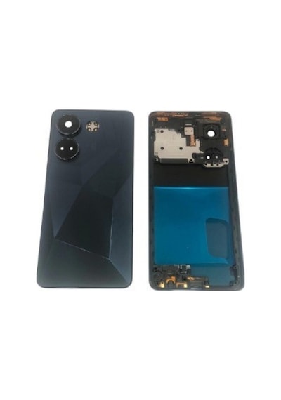 Tecno Camon 20 Pro Arka Pil Kapağı + Orta Çıta Mavi Çok Renkli