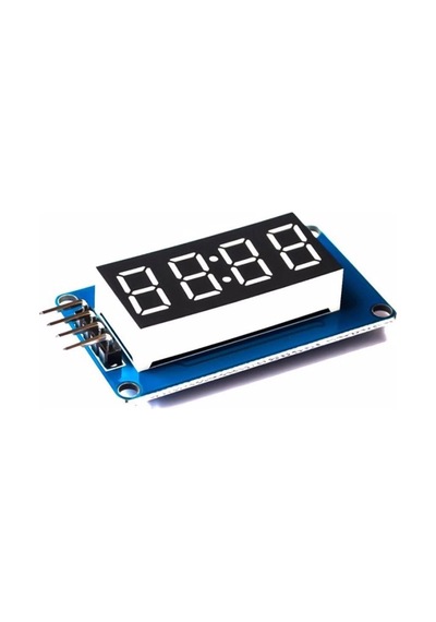 Tm1637 Lcd Ekran Modülü 4 Dijit 7 Segment