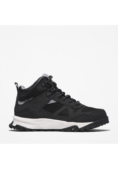 Timberland Lincoln Peak Mid Lace Up Waterproof Hiki Çocuk Bot-34006 Siyah