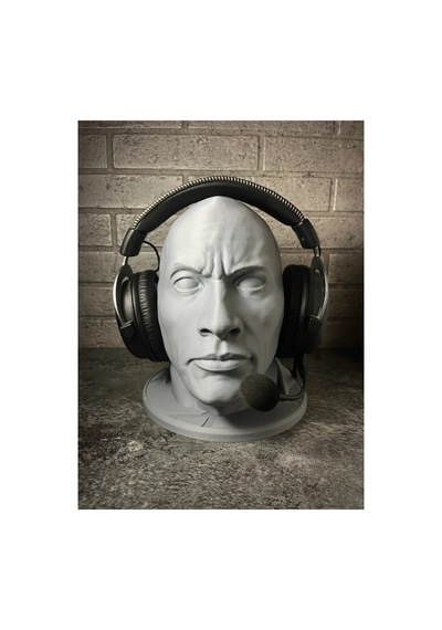 The Rock Bust 19 Cm Kulaklık Standı Nocolour