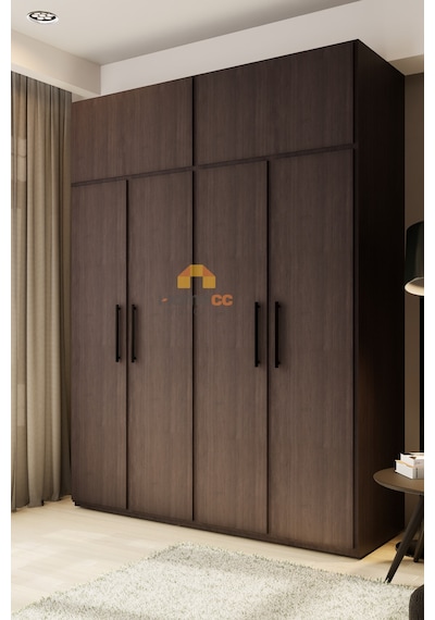 Yapışkanlı Folyo - Naturel Koyu Dişbudak Kaplama Kağıdı - Mobilya Duvar Kapı - 120cm Genişli - Kw255 120 X 600 Cm