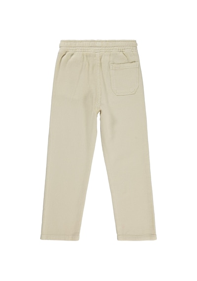 Civil Boys Dokulu 10-13 Yaş Pantolon - Beyaz Şeker Kasar