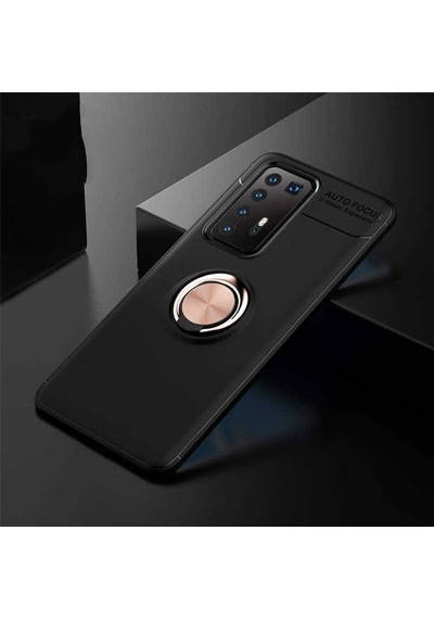 Huawei P40 Pro Kilif Yüzüklü Magnetli Ravel Case 433120437