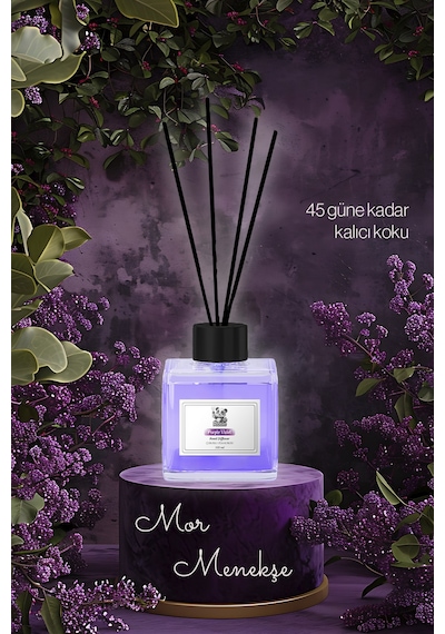Rosıe Purple Violet Reed Diffuser Çubuklu Oda Kokusu 100 Ml Fresh