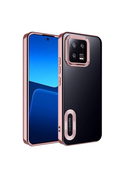 Xiaomi Mi 13 Kılıf Kamera Lens Korumalı Logo Gösteren İnce Hafif Pazarplus Lila
