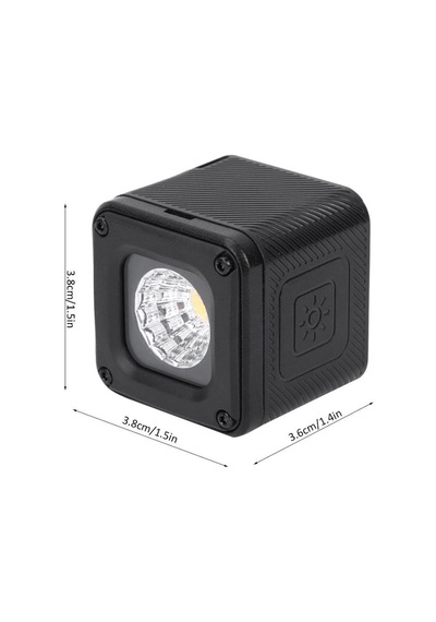 Led Işık 10M Ip67 Su Geçirmez Dahili Pil 200-5500 20 Renk Filtre Siyah