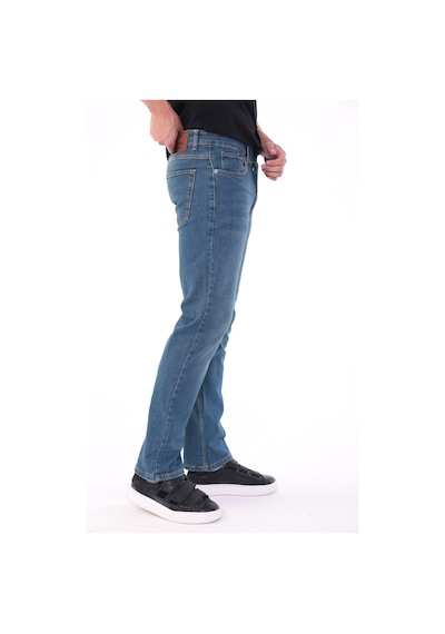 Blayn Jeans Erkek Tint Efekt Diz İzi Yapmayan Pamuklu Esnek Denim Jean Kot Pantolon Regular Kalıp
