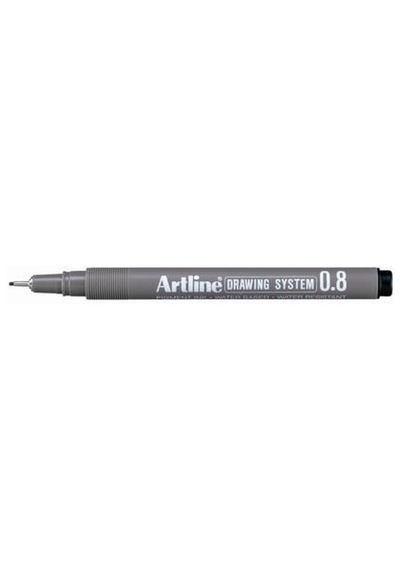 Artline Teknik Çizim Kalemi 0.8 Mm Siyah
