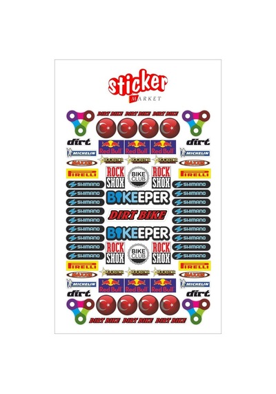 Bisiklet Sticker Seti