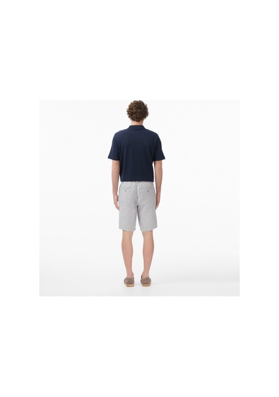 Nautica Erkek Gri Regular Fit Keten Şortdüzb65232t