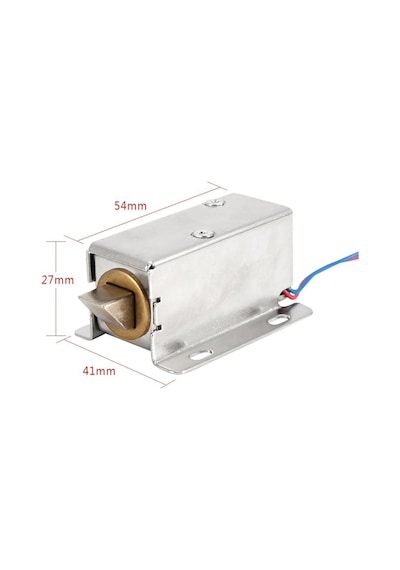 12V DC 0.8A 9.6W Solenoid Su Geçirmez Manyetik Elektronik Kapı Kilidi