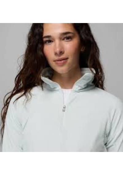 Columbia Glacial Iv Yarım Fermuarlı Kadın Polar Sweatshirt 1802201309 Yeşil